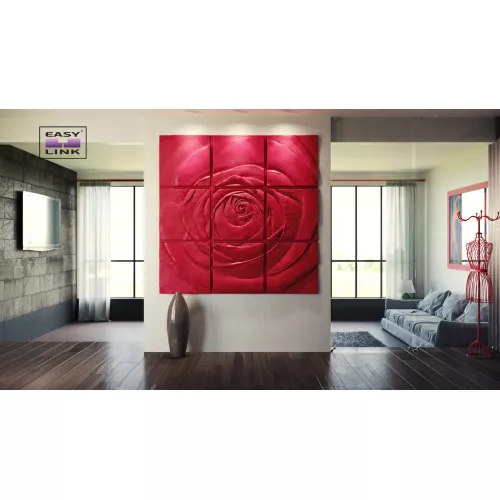 Панель-панно гипсовая 3D ARTPOLE ROSE ( комплект), изображение 8
