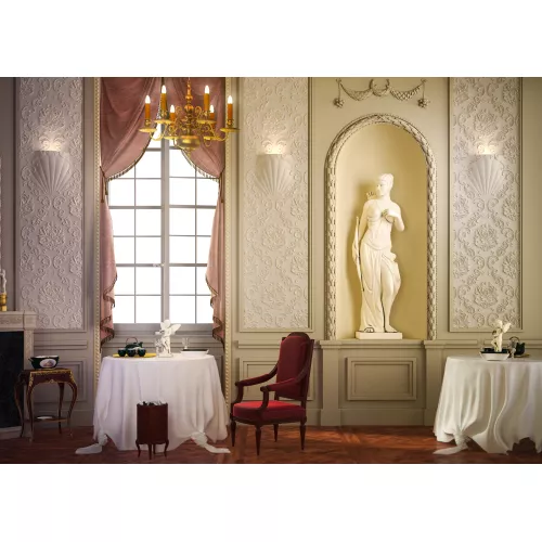 Панель гипсовая 3D ARTPOLE VALENCIA/LED, Внешний вид: Без подсветки, изображение 6