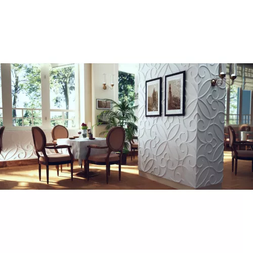 Панель гипсовая 3D ARTPOLE ZAFIRA, изображение 3