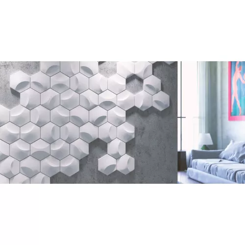 Панель гипсовая 3D ARTPOLE HEKSA, Внешний вид: ALFA, изображение 9