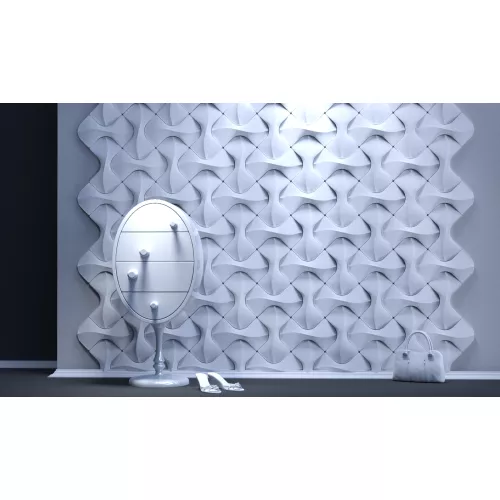 Панель гипсовая 3D ARTPOLE FLIP /platinum/глянец/мат, Внешний вид: Классика, изображение 3