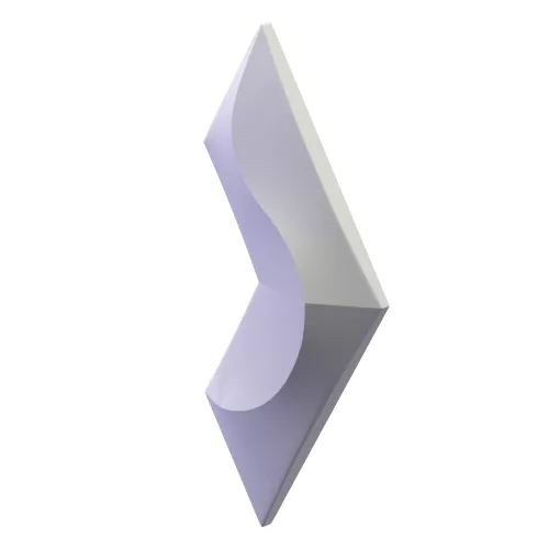 Строительные материалы: Панель гипсовая 3D ARTPOLE CORAL /platinum/ глянец/мат 1 в магазине Акватория