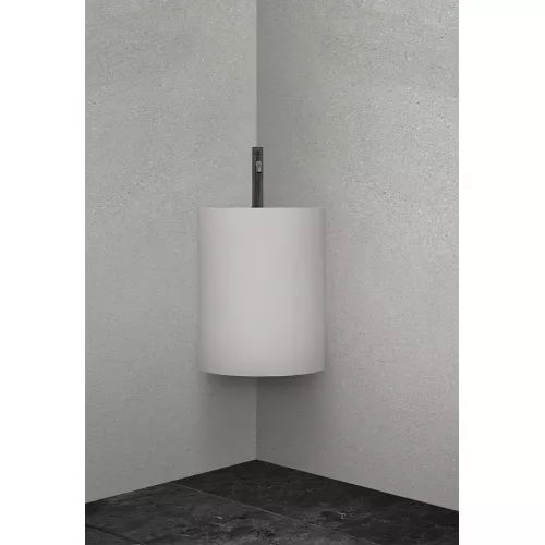 Раковина подвесная ABBER Stein AS2625 белая матовая, изображение 4