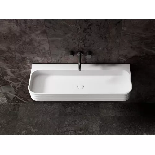 Раковина подвесная ABBER Stein AS2651-0.8 белая матовая, изображение 2