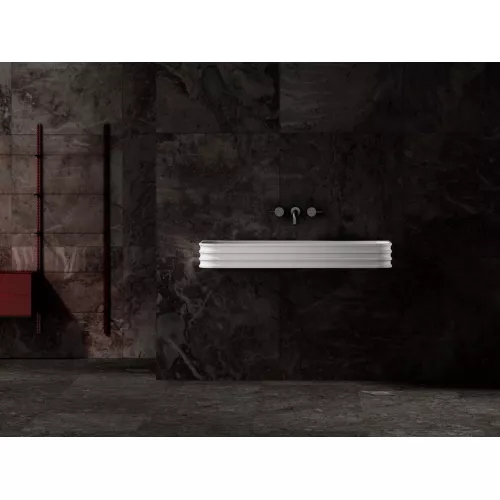 Раковина подвесная ABBER Stein AS2651-0.8 белая матовая, изображение 3