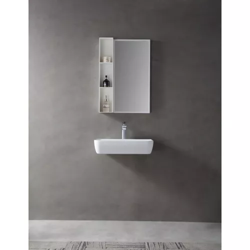 Раковина подвесная ABBER Stein AS2654 белая матовая, изображение 3