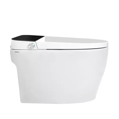 Электронный унитаз-биде ABBER Bequem AC1116S приставной белый, изображение 6