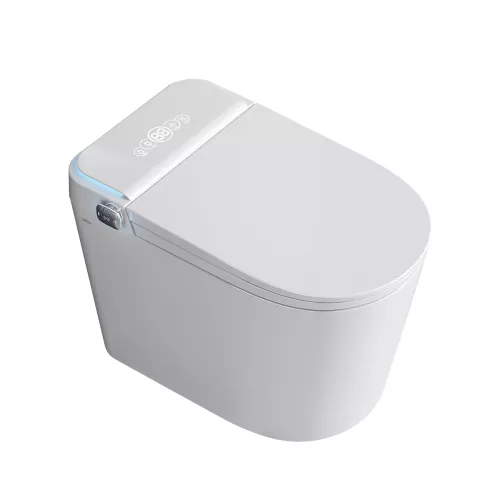 Электронный унитаз-биде ABBER Bequem AC1117S приставной белый, изображение 7