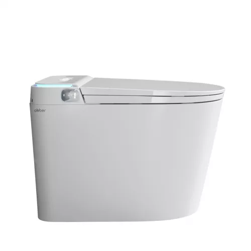 Электронный унитаз-биде ABBER Bequem AC1117S приставной белый, изображение 8