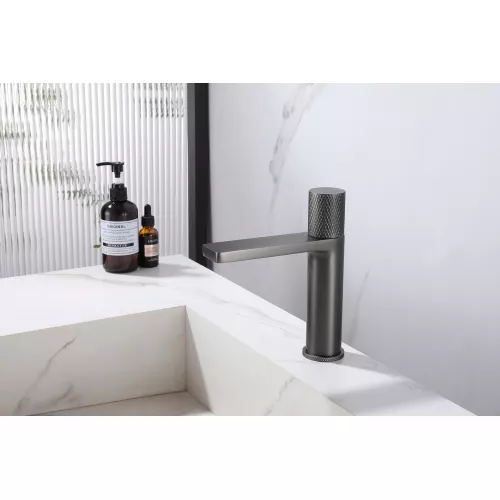 Смеситель ABBER Rund AF8710NG для раковины, никель, Выбрать цвет: Никель, изображение 2