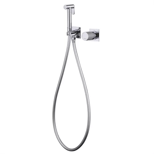 Смеситель ABBER Rund AF8725 с гигиеническим душем, хром, Выбрать цвет: Хром, изображение 2