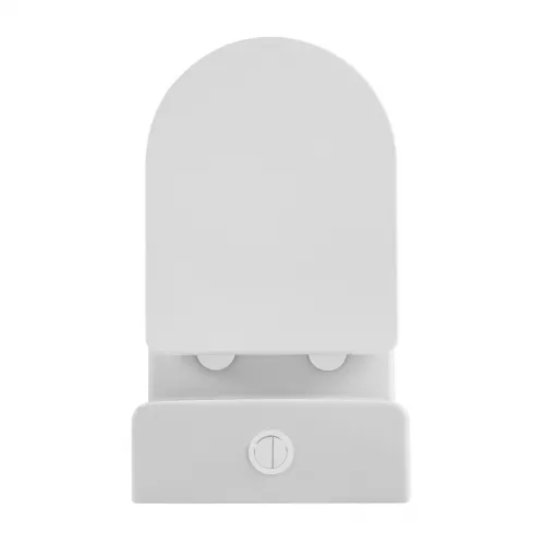 Унитаз ABBER Bequem AC1112TMW компакт белый матовый, безободковый, Выбрать цвет: Белый матовый, изображение 6