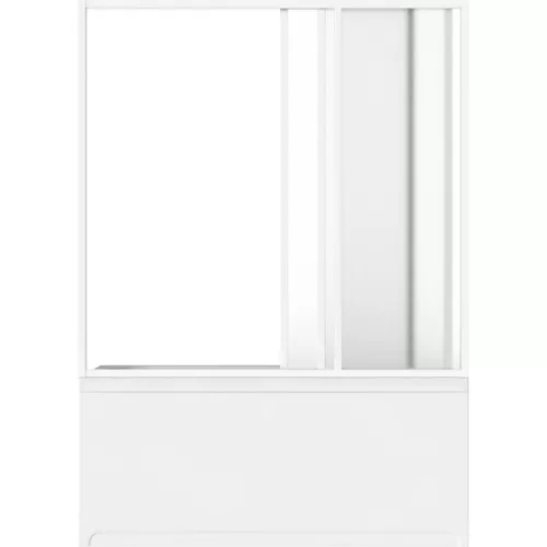 Шторка для ванны BAS Кэмерон 120х145, Цвет стекла: пластик Вотер, изображение 3