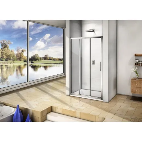 Душевая дверь раздвижная Good Door Orion WTW, Выбрать размер: 130, Цвет стекла: прозрачное