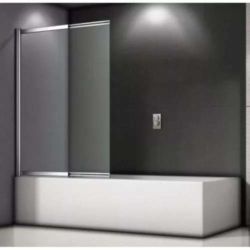 Шторка для ванны Good Door SCREEN SLR высота 140, Выбрать размер: 100, изображение 2