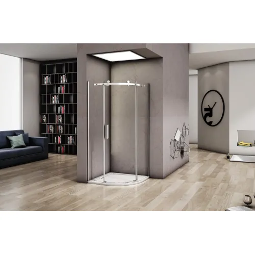 Душевой уголок Good Door ALTAIR R-C-CH без поддона, Выбрать размер: 100x100, Цвет стекла: прозрачное, изображение 2