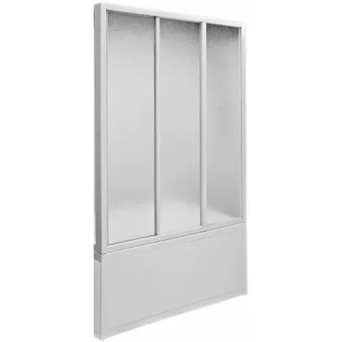 Шторка для ванны BAS Кэмерон 120х145, Цвет стекла: пластик Вотер, изображение 2