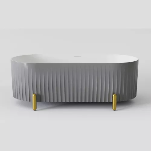 Акриловая ванна Black & White SB310 Grey, изображение 2