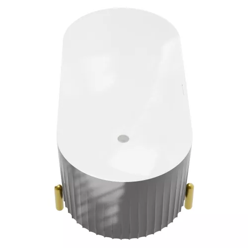 Акриловая ванна Black & White SB310 Grey, изображение 3