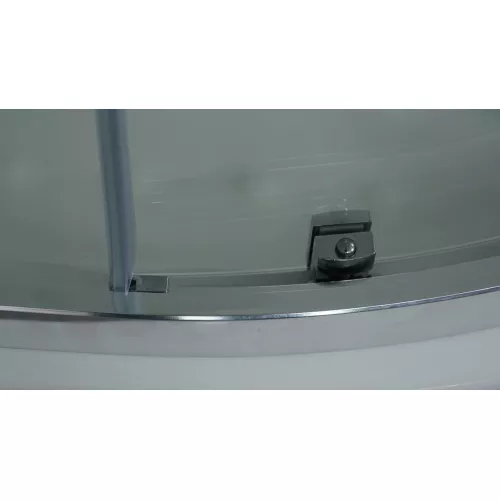 Душевое ограждение TIMO ALTTI четверть круга прозрачное стекло без поддона, Цвет стекла: прозрачное, Выбрать размер: 100х100, изображение 5