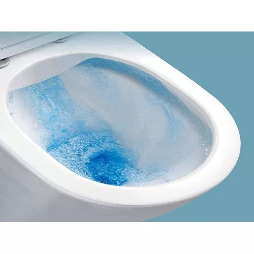 Унитаз подвесной CeramaLux 5178, Выбрать цвет: Белый, изображение 4