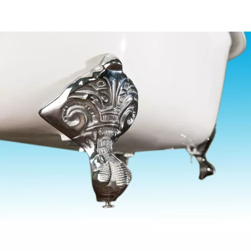 ВАННА чугунная ELEGANSA "GRETTA"  IRON FEET сhrome, изображение 7