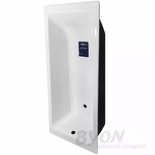 ВАННА чугунная  BYON "VILMA" 170*70*39, изображение 4