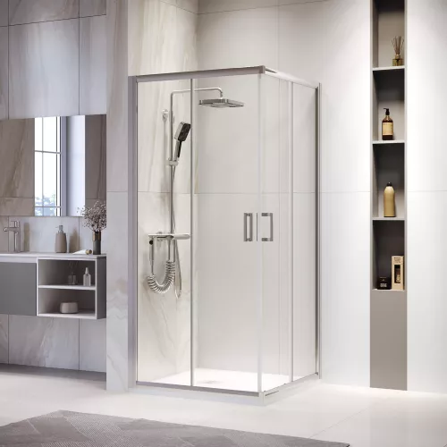 Душевой уголок RGW PA-39, Цвет профиля: Хром, Выбрать размер: 100х100