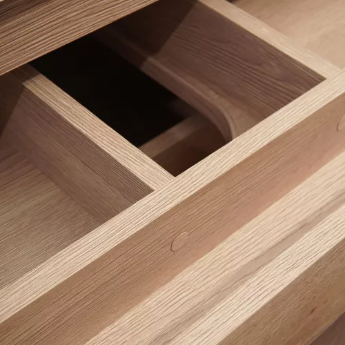 Тумба подвесная  ACWEN ДЖУНИ 90 дуб гладстоун песочный с раковиной Флай, изображение 9