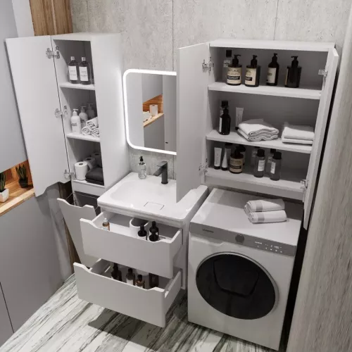 ПШ "Марелла мини 600" Люкс антискрейтч белый матовый, PLUS, Выбрать цвет: Белый матовый, Выбрать размер: 60, изображение 5