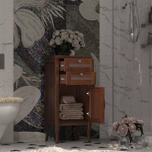 Комод правый OPADIRIS Мираж  светлый орех, Ориентация: Правая, Выбрать цвет: Светлый орех, изображение 3