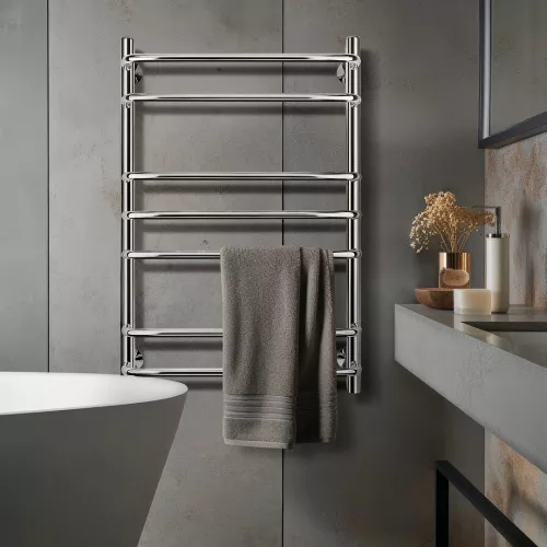 Полотенцесушитель Secado Мерида 2 водяной, хром, Выбрать размер: 40х60, изображение 3