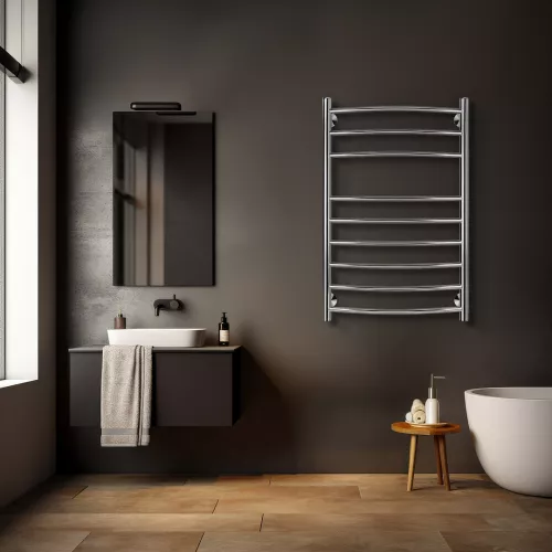 Полотенцесушитель Secado Милан 5 водяной, хром, Выбрать размер: 40х60, изображение 3