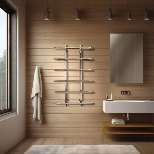 Полотенцесушитель Secado Венеция 1  водяной, хром, Выбрать размер: 50х60, изображение 3