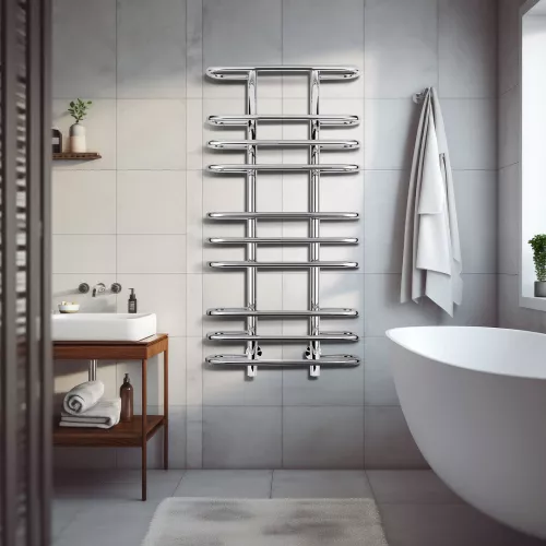 Полотенцесушитель Secado Венеция 3  водяной, хром, Выбрать размер: 50х60, изображение 3