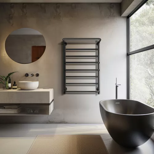 Полотенцесушитель Secado Верона 2 с полочкой водяной, хром, Выбрать размер: 40х60, изображение 5