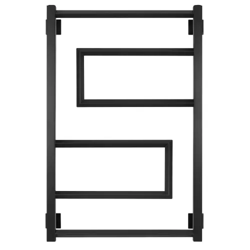 Полотенцесушитель Secado Рабби  водяной, ЧЕРНЫЙ МАТОВЫЙ, Выбрать размер: 40х80