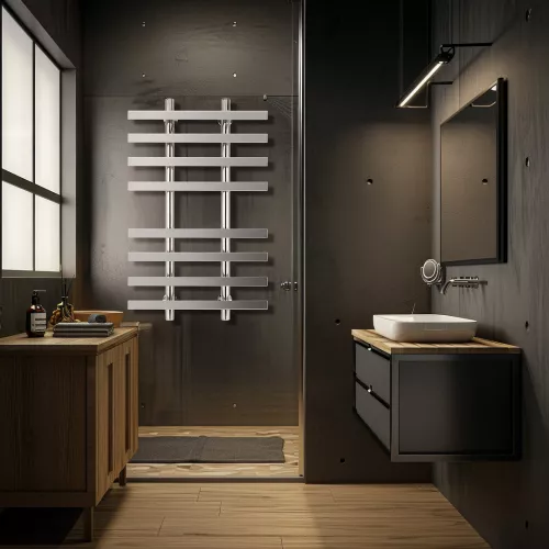 Полотенцесушитель Secado Понтида 4 водяной, хром, Выбрать размер: 50х60, изображение 4