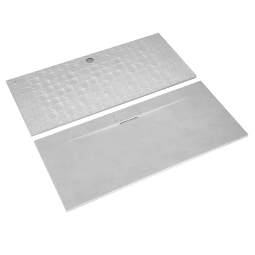 Душевой поддон прямоугольный RGW TKS-W Белый, Выбрать цвет: Белый, Тип поддона: Низкий, Выбрать размер: 80х200, изображение 3