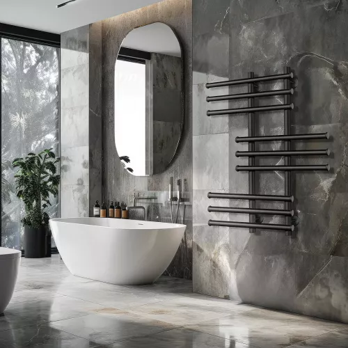 Полотенцесушитель Secado Турин 5 , водяной, хром, Выбрать размер: 50х60, изображение 4