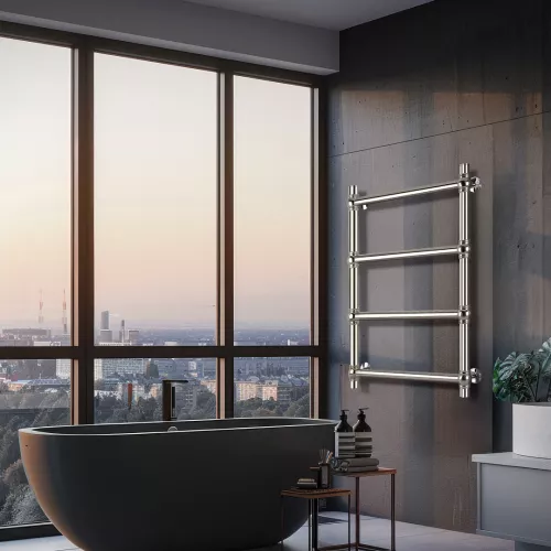 Полотенцесушитель Secado Флоренция 1 , водяной, хром, Выбрать размер: 40x60, изображение 2