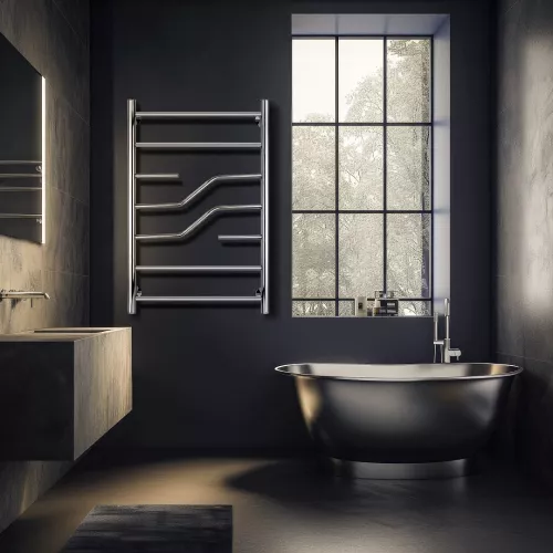 Полотенцесушитель Secado Риволи водяной, хром, Выбрать размер: 40х60, изображение 4