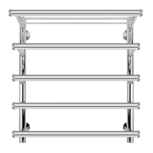 Полотенцесушитель Secado Турин 6 , с полочкой, водяной, хром, Выбрать размер: 50х60