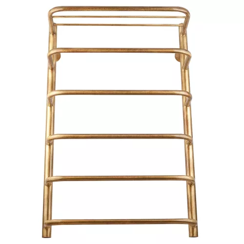 Полотенцесушитель латунный Secado Мерида 2 с полочкой , водяной, бронза, Выбрать размер: 40х80