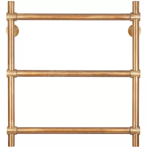 Полотенцесушитель латунный Secado Флоренция 2 водяной, бронза, Выбрать размер: 40х60