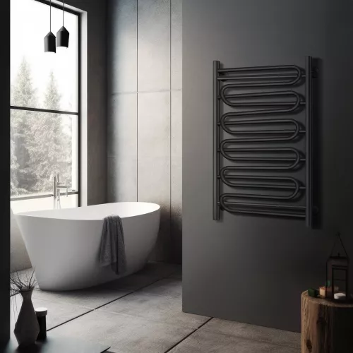 Полотенцесушитель Secado Валенсия 3 электрический L/R  хром, Выбрать размер: 40х60, Ориентация: левая, изображение 2