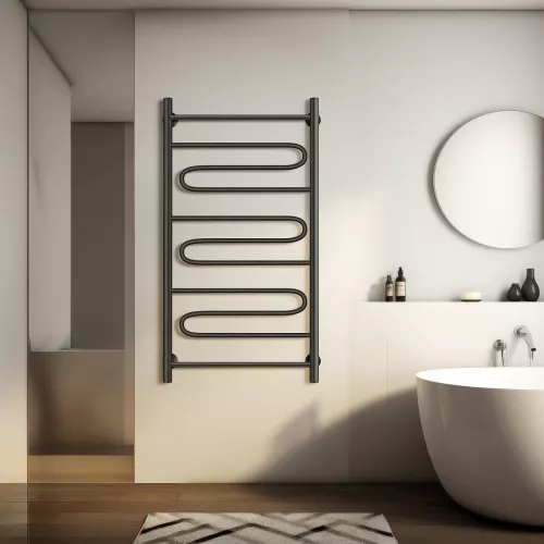 Полотенцесушитель Secado Валенсия 1  электрический L/R хром, Выбрать размер: 40х60, Ориентация: левая, изображение 4