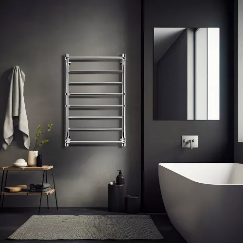 Полотенцесушитель Secado Верона 1 электрический L/R хром, Выбрать размер: 40х60, Ориентация: левая, изображение 2