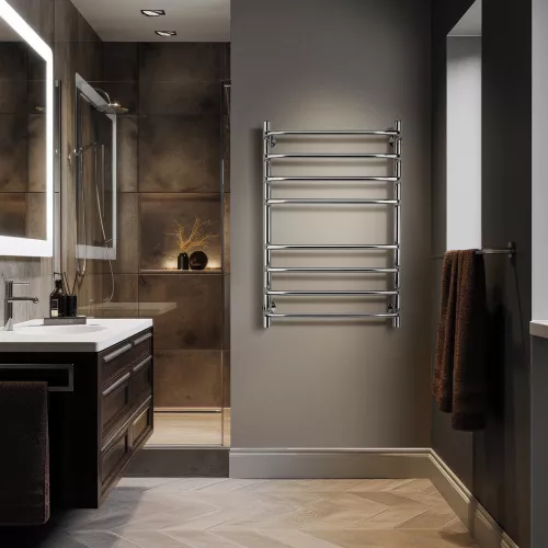 Полотенцесушитель Secado Мерида 4 электрический L/R хром, Выбрать размер: 40х60, Ориентация: левая, изображение 2