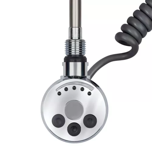 Полотенцесушитель Secado Триада 4 электрический L/R хром, Выбрать размер: 40х60, Ориентация: левая, изображение 4